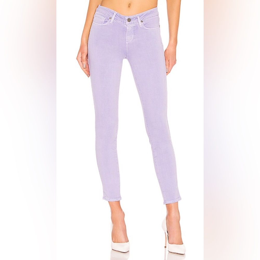 Paige Verdugo Ankle Lavender Jeans